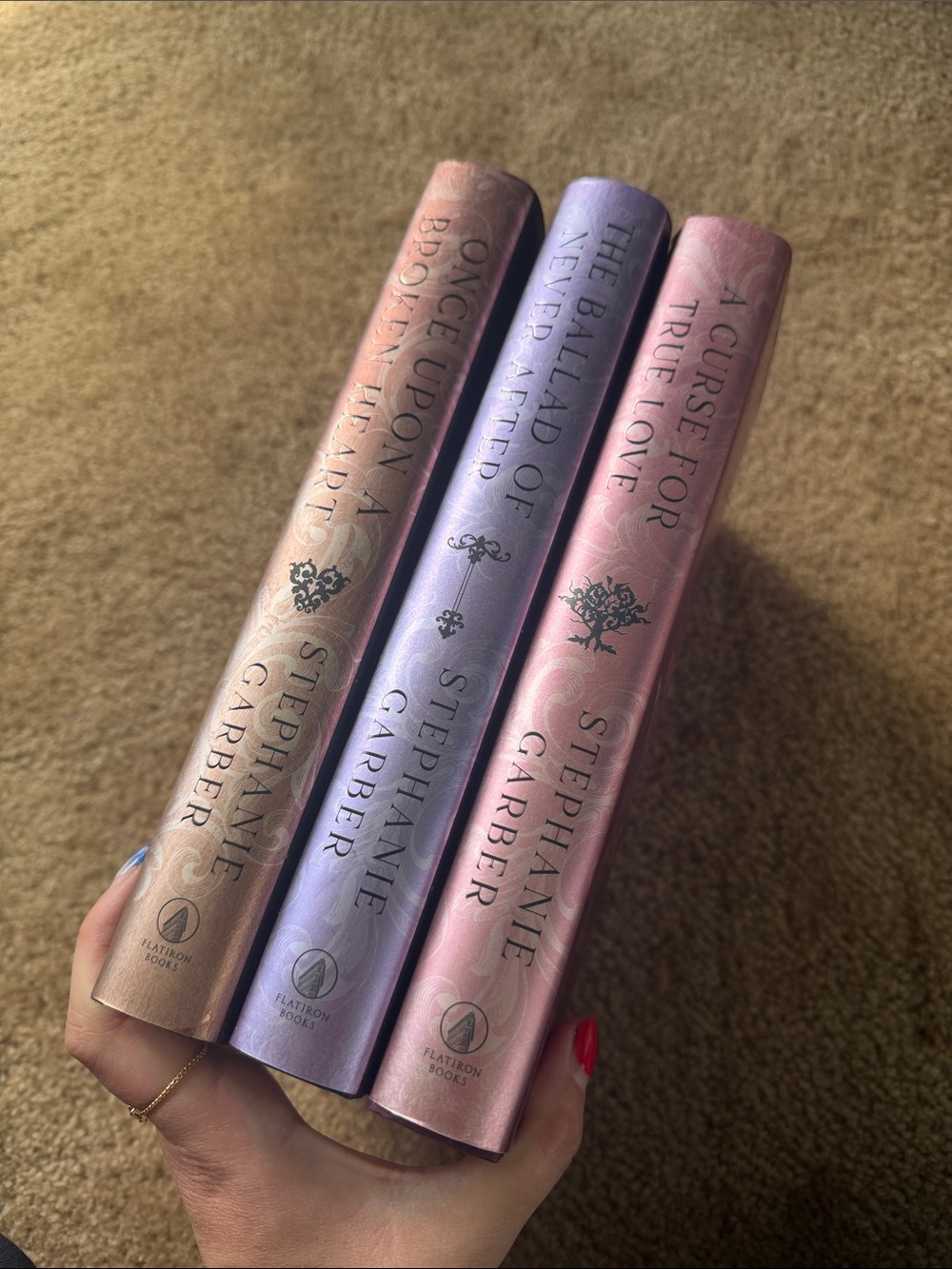 Stephanie Garber Hardcover Trilogy - a Chrse for true love - signed